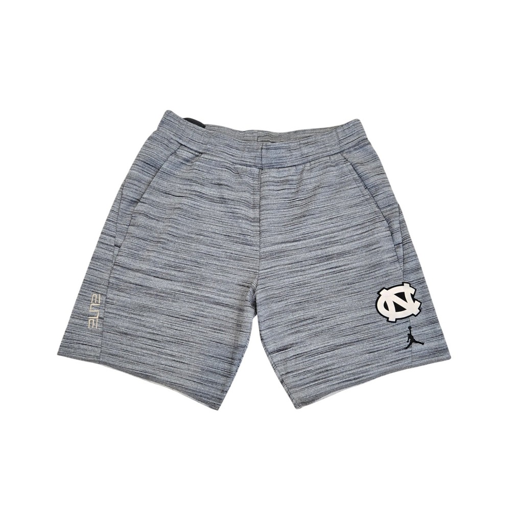 Jordan Brand UNC Tar Heels Elite Basketball Shorts Mens XL Grey Dri-FIT NCAA